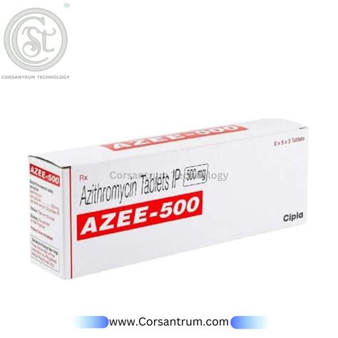 Azee Mg Azithromycin Tablets At Rs Strip Of Tablets