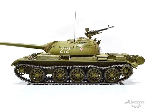 Т-54А — Каропка.ру — стендовые модели, военная миниатюра