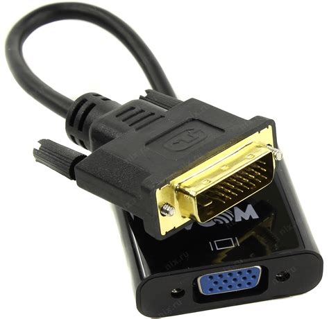 VCom активен преходник Adapter DVI D 24 1 M VGA F Active CG491 0