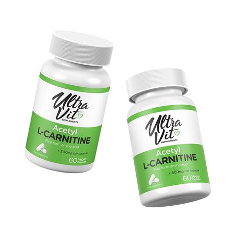 Vplab Nutrition | Ultravit Acetyl L-Carnitine for Energy and Focus