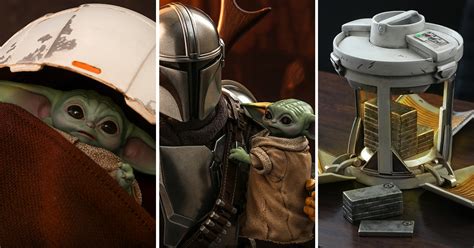 附上尤達寶寶的懸浮太空艙 Hot Toys TMS015 曼達洛人曼達洛人與孩子 豪華版 The Mandalorian and The Child Deluxe