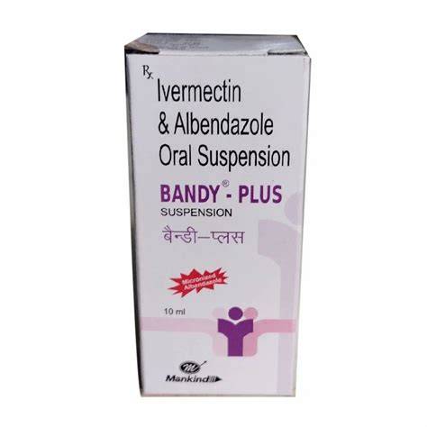 Ml Bandy Plus Albendazole Ivermectin Oral Suspension Packaging Size