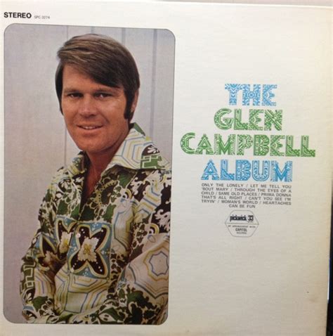 Glen Campbell - The Glen Campbell Album (1973, Vinyl) | Discogs