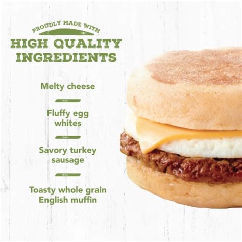 Jimmy Dean Delights® Turkey Sausage Egg White & Cheese English Muffin ...