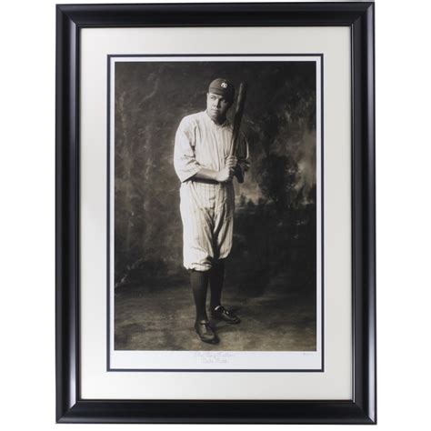 Babe Ruth Le The Big Fellow Custom Framed Historical Archive Giclee