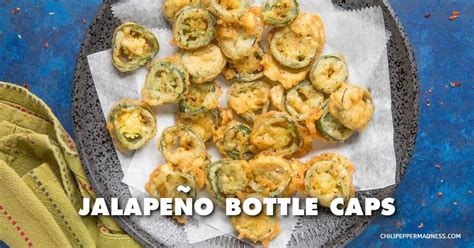 Jalapeno Bottle Caps Recipe Fried Jalapeno Slices Chili Pepper Madness