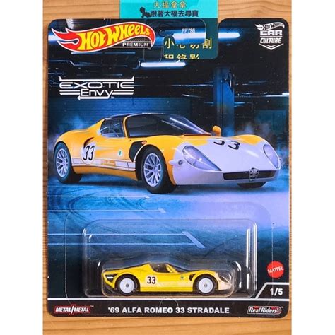 Hot Wheels Premium Alfa Romeo Stradale
