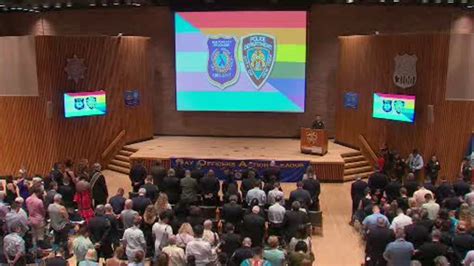 Gay Officer S Action League Pride Celebration Held In NYC Commissioner O Neill In Attendance