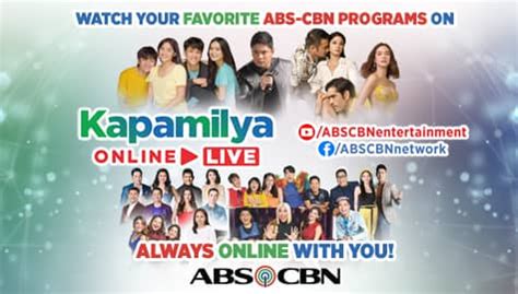 ABS-CBN Programs and Celebrities | ABS-CBN Entertainment