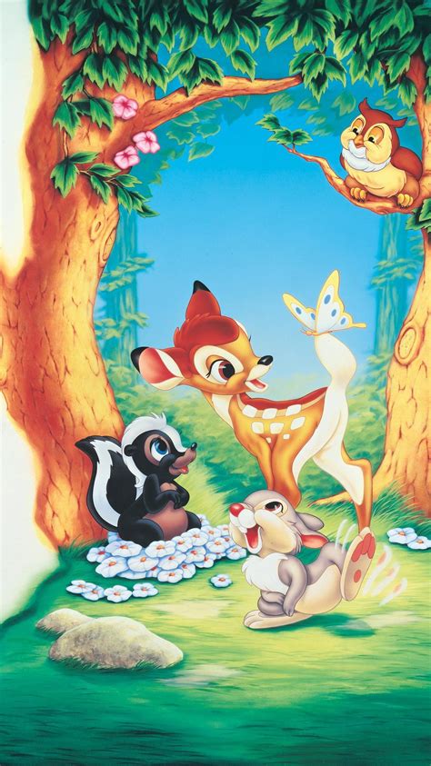 Disney Bambi Wallpapers Top Free Disney Bambi Backgrounds Wallpaperaccess