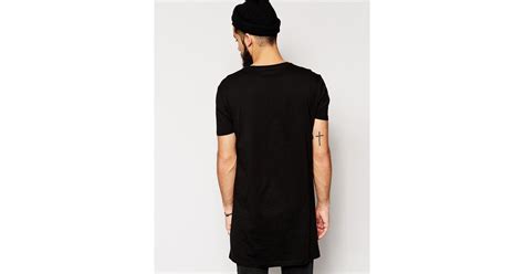 Asos Super Longline T Shirt With Cypress Hill Print And Skater Fit In