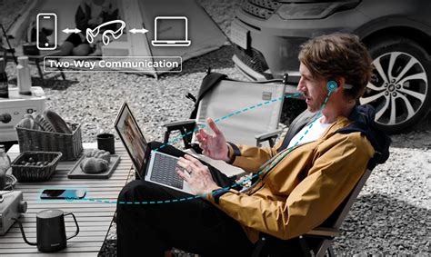 DP6 Bluetooth PTT гарнитура костной проводимости 100 метров полностью ...