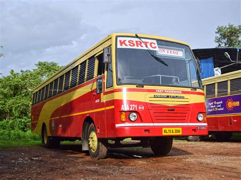 Ksrtc Fast Passenger Bus Ata271 Kl 15 A 2066 Of Kodungal Flickr