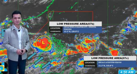 2 LPA Namataan Sa Loob Ng PAR PAGASA Balita