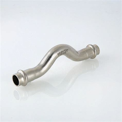 Колено обводное пресс двухраструбное 28мм Valtec VT.INOX-PRESS VTi.971 ...