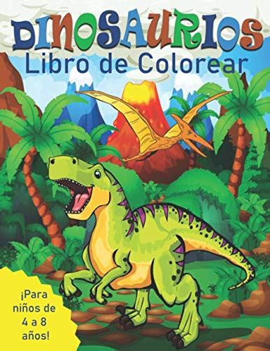 Dinosaurios Libro Colorear Para Ninos 4 8 Anos Hiperchino