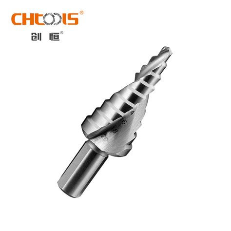 3 Straight Flutes HSS Step Drill Bit For Tube Metal Drilling China