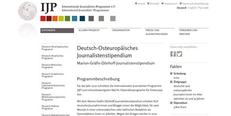 ZEIT Stiftung on Twitter Du bist Journalist in und möchtest zwei