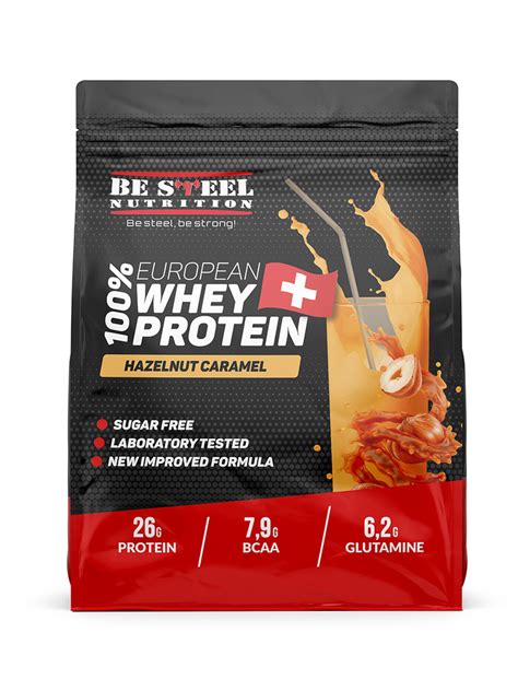 Напиток растворимый "ВЭЙ ПРО" Be Steel Nutrition 100% European Whey ...