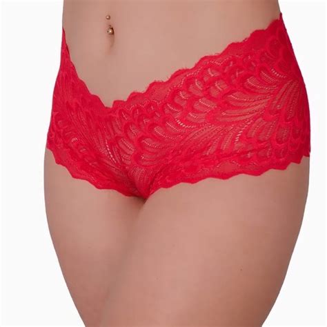 Kit Calcinhas Calesson De Renda Conforto Afrodite Lingerie Nf