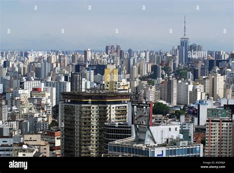 Skyline of São Paulo, Brazil Stock Photo - Alamy