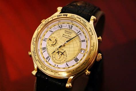 Seiko 6m15 9000 World Time Chronograph Age Of Discovery Flickr Vintage Watches World