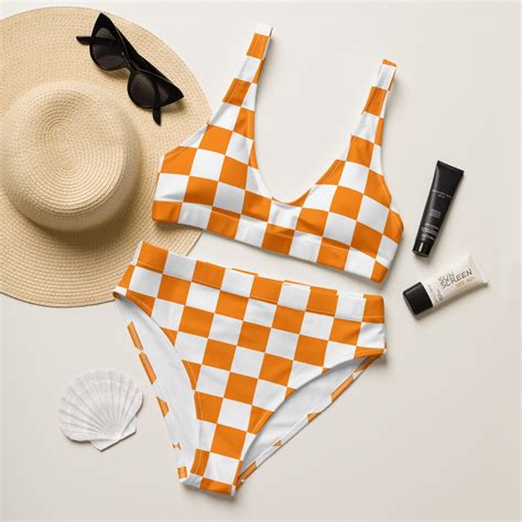 Tennessee Recycled High Waisted Bikini Etsy