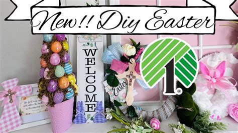 NEW 5 DIY DOLLAR TREE EASTER SPRING DECOR CRAFTS Olivia S