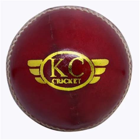 Kc Red Leather Cricket Ball For 20 20 At Rs 200 In Meerut Id 21635732112