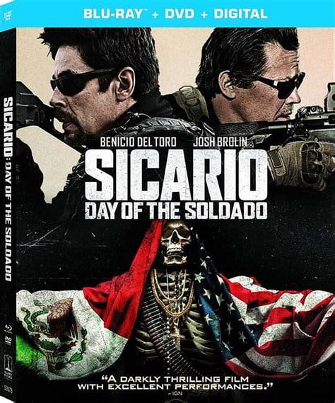 Sicario Day Of The Soldado Blu Ray DVD Walmart