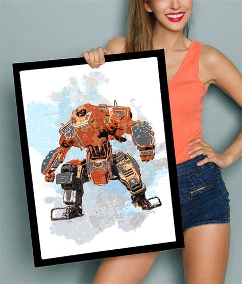 Titanfall 2 Scorch Prime Fan Art Wall Art Poster Game Poster | Etsy