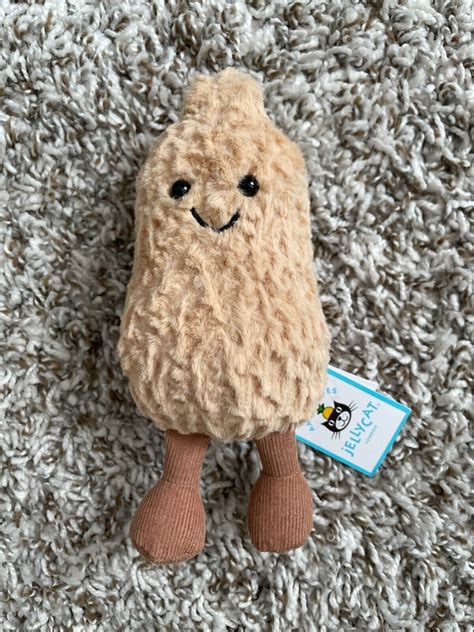 Jellycat Amuseable Peanut Soft Limited Hard To Find Rare New With Tags