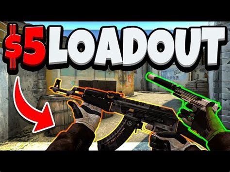 BEST SKINS LOADOUT UNDER 5 CSGO 2022 GIVEAWAY YouTube