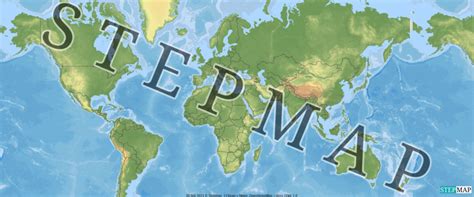 Stepmap Erde Landkarte Für Welt