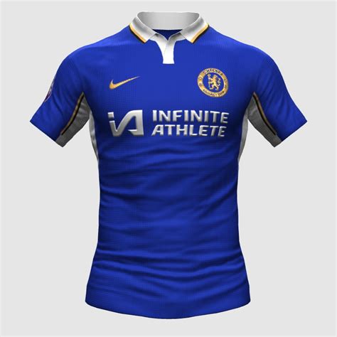 Chelsea Fixed Home Concept FIFA 23 Kit Creator Showcase