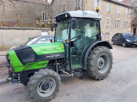 Deutz Fahr AGROPLUS 320 S Weinbautraktor Technikboerse