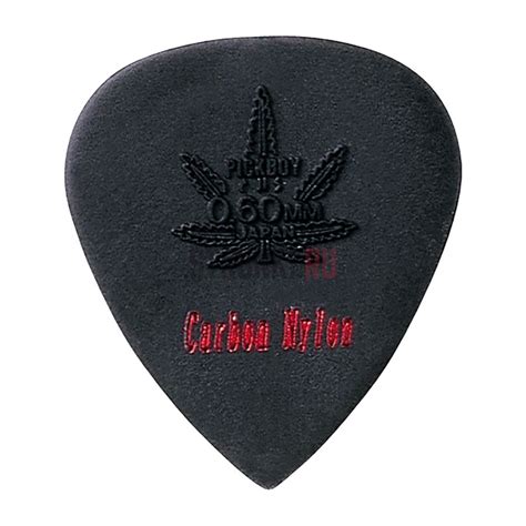 Медиатор для гитары Carbon/Nylon Pickboy PB33P06, черный, 0.6 мм, 1 шт ...
