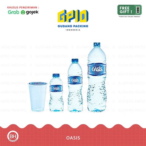 Jual Gosendgrab Oasis Air Mineral Cup Botol 240 330 600