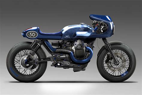 Blue Racer Cult Gannet Design And The Wrench Kings Take On A Moto