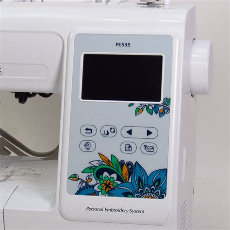brother pe535 embroidery machine 6
