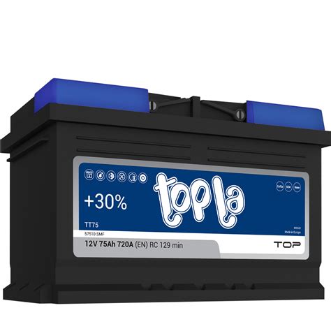 Акумулатор Topla Top TT75 75 Ah - Топла Акумулатори