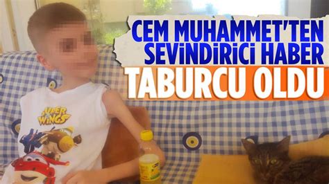 Bursa da çöp evde bulunan Cem Muhammet taburcu oldu