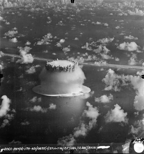 Nh 96251 Baker Day Atomic Bomb Test Bikini Atoll 25 July 1946