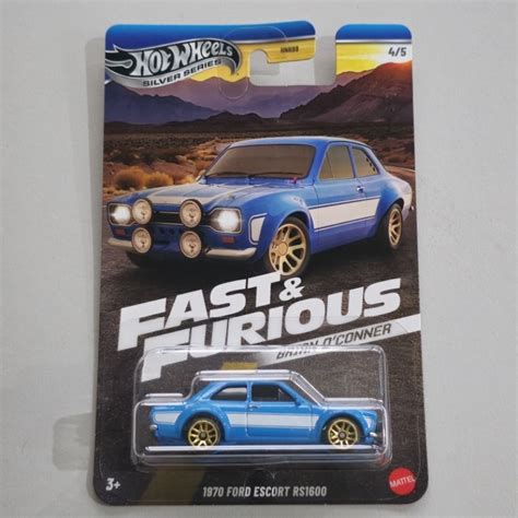 Jual Hot Wheels Fast Furious Brian O Conner Ford Escort RS Shopee Indonesia