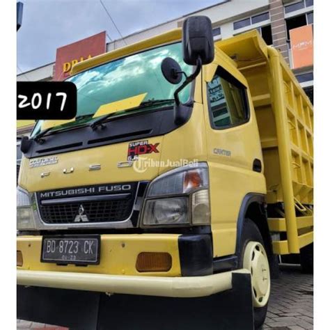 Canter Super Hdx Dum Truk Full Orisinil Bekas Tarikan Leasing Di