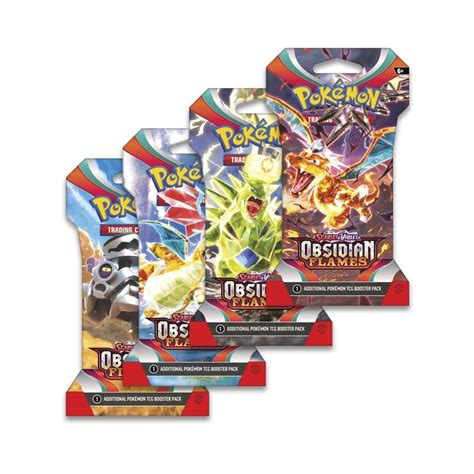 Buy Obsidian Flames Sleeved Booster Pokémon