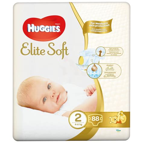 Подгузники для детей HUGGIES (Хаггис) Elite Soft Mega (Элит софт Мега ...