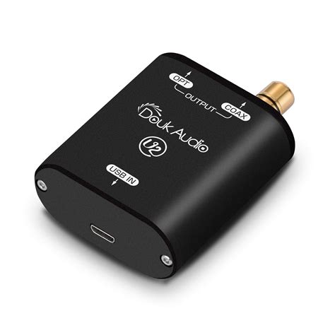 Douk Audio U Xmos Xu Digital Interface Usb To Toslink Coaxial