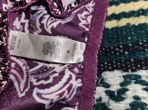 Vintage Delicates Satin String Bikini Panties 8 EBay