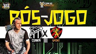 P S Jogo Cear X Sport Cad O Artilheiro Voz O Cansou De Perder